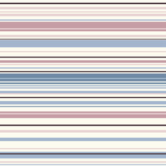 Seamless striped pattern in retro colors. Horizontal  striped pattern. Vector illustration	
