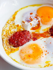 Sucuklu Omlet - Omelet With Sausages