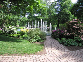 Springbrunnen Schloss Barockstadt Fulda