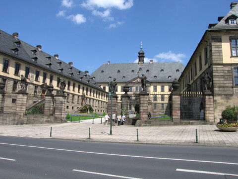 Ehrenhof barockes Stadtschloss Fulda