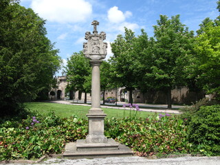 Fototapeta premium Bildstock Park Paulustor Fulda