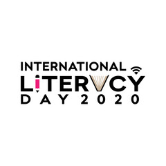 Design about International Literacy Day celebration, 8th September.
