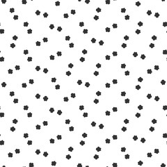 Rhino footprint seamless pattern, Rhino footprint on white background, Animal footprint icons.	