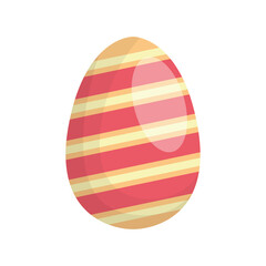 happy easter egg paint with lines