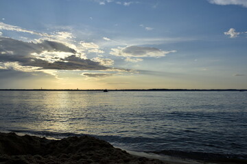 Abendstimmung in der Bucht von Arcachon