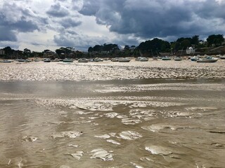 Mar&eacute;e basse St Malo