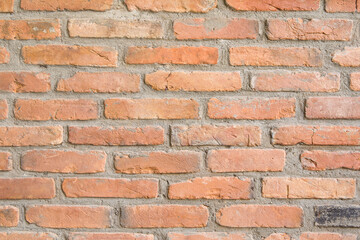 Texture of old vintage brick wall.