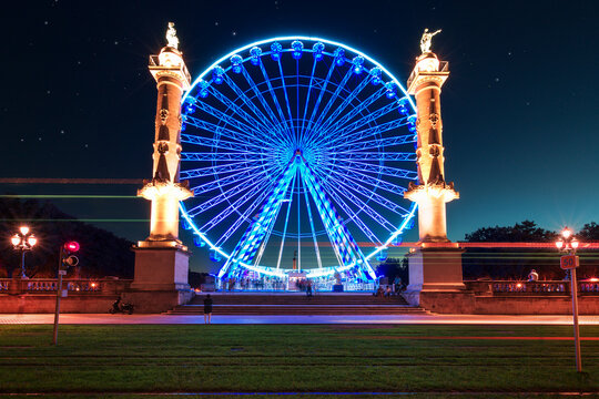 Grande roue aux quinconces bordeaux france - Powered by Adobe