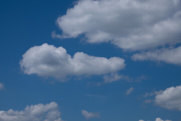 Obraz premium blue sky with clouds