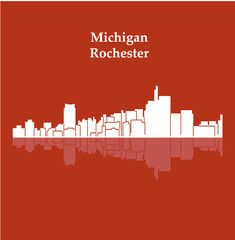 Fototapeta premium Rochester, Michigan
