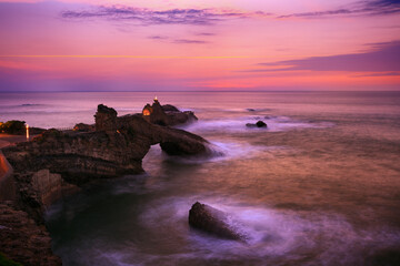 Sunset in Biarritz 4