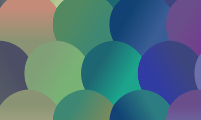 Yellow and blue circles abstract background. Great illustration for your needs.