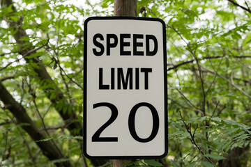 20 KmH und nicht schneller.