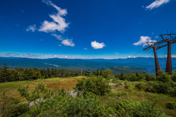 御嶽山からの景色
