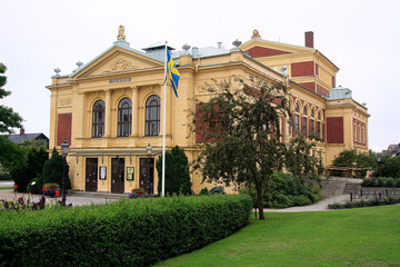 Naklejka premium Theater, Ystad Theater, Stadttheater, Ystad, Schweden, Europa