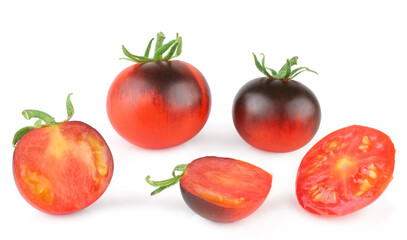 Tomatoes isolated on white background