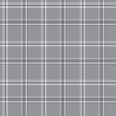 Monochrome plaid pattern.