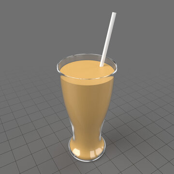 Glass with juice