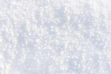 white snow background