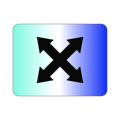 Obraz premium black arrows on background