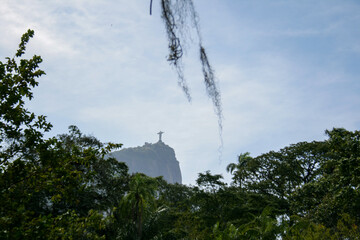 sky nature brazil mountain christ