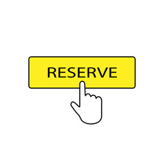 reserve button vector icon