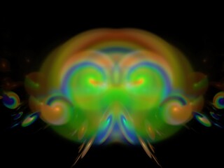 Imaginatory fractal background Image