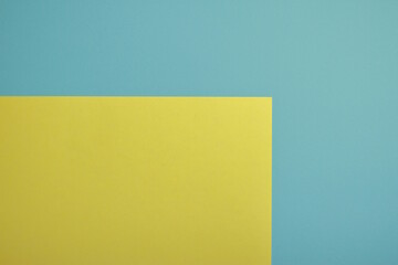 Abstract blue and yellow background, blue and yellow pastel paper color for background

