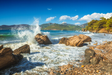 Sea coast near Kemer