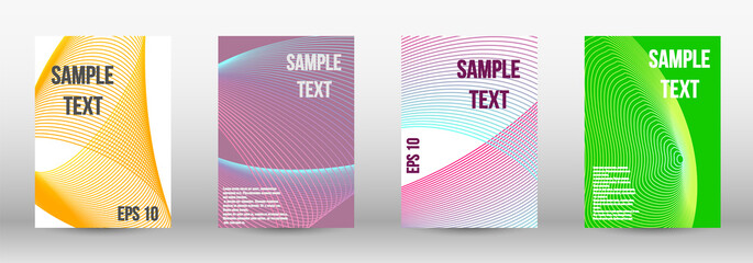 Geometric template with lines 