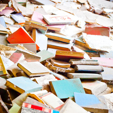 abandoned books