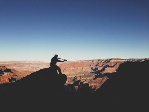 Grand Canyon Silhouette Shooter