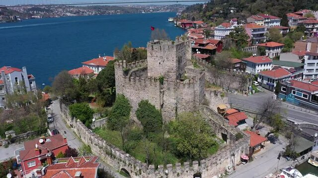 Istanbul Anadolu Hisari Aerial View, jk01