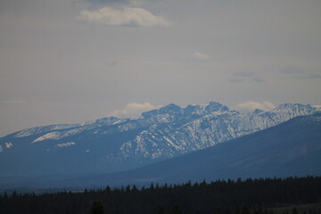 Mountain and Clouds