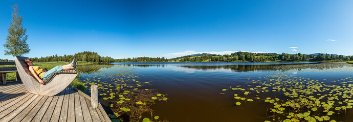 Entspannung am Bayersoiener See