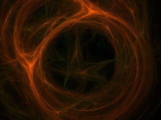 Imaginatory fractal background Image