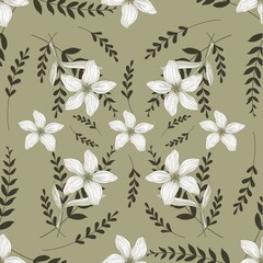 seamless floral background