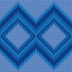 Natural rhombus argyle knitted texture geometric 