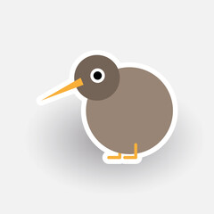 Kiwi Bird cartoon character