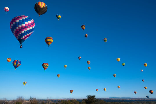Hot air balloon festival - Powered by Adobe