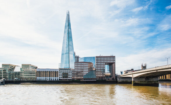 South Bank of the Thames with the Shard