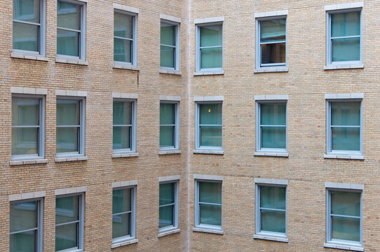 Fototapeta windows and tall buildings