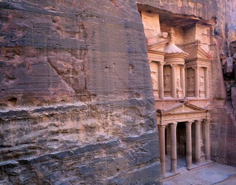 The Treasury at Petra. Jordan.
