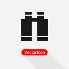 Binoculars Icon vector illustration eps 10