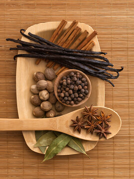 Assortment of spices