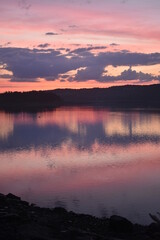 sunrise over the ocean