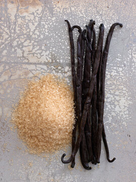 Vanilla Beans And Raw Sugar