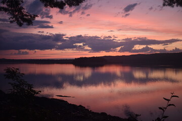 sunrise over the ocean