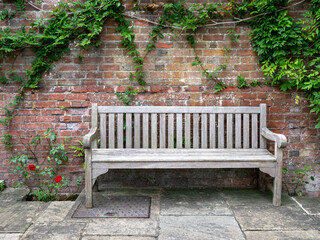 bench in the garden