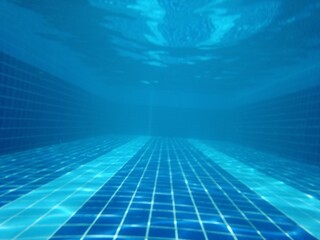 under the pool